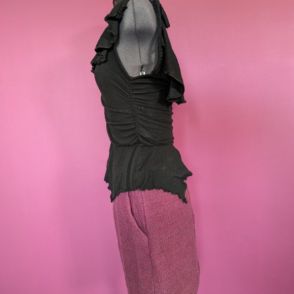 Aritzia Babaton Kinsley Mini Skirt in Elixir Purple size 4 - Picture 4 of 13